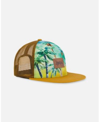 Cap Printed Palm Tree Cap Printed Palm Tree