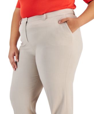 Plus Size Shannon Mid-Rise Ankle Pants