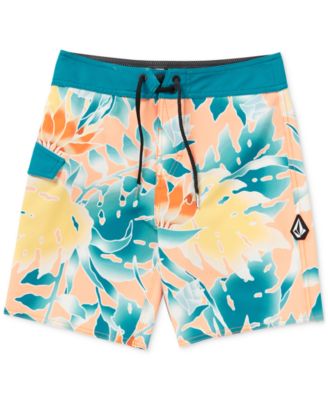 Volcom - Big Boys Leaf it Mod Printed Board Shorts