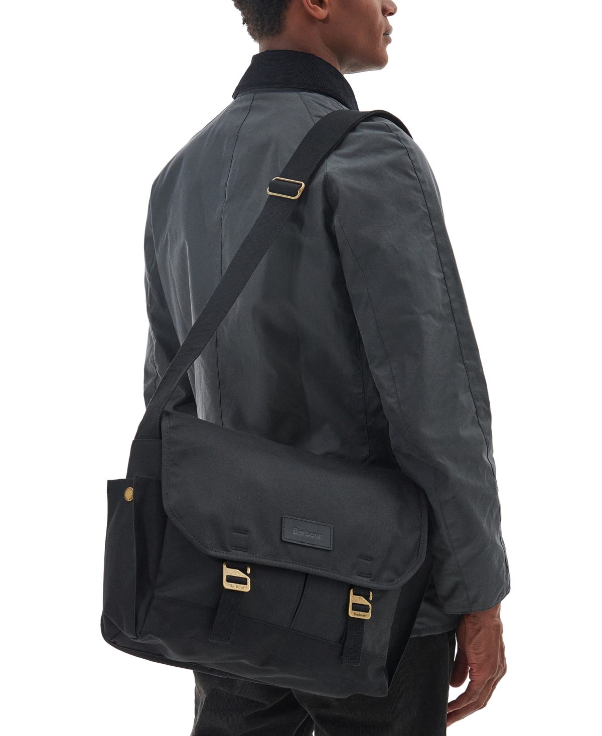 Barbour Essential Wax Cotton Messenger Bag