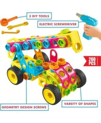 - Kids Toy Magnet Tiles -3D Building Blocks STEM Construction
