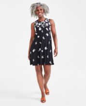 VBARHMQRT Petite Dresses for Women Womens Summer Seaxy Mini Dress V Neck  Cami Top Floral Print Tied Detail Skorts Dress Casual Dresses for Women  2024
