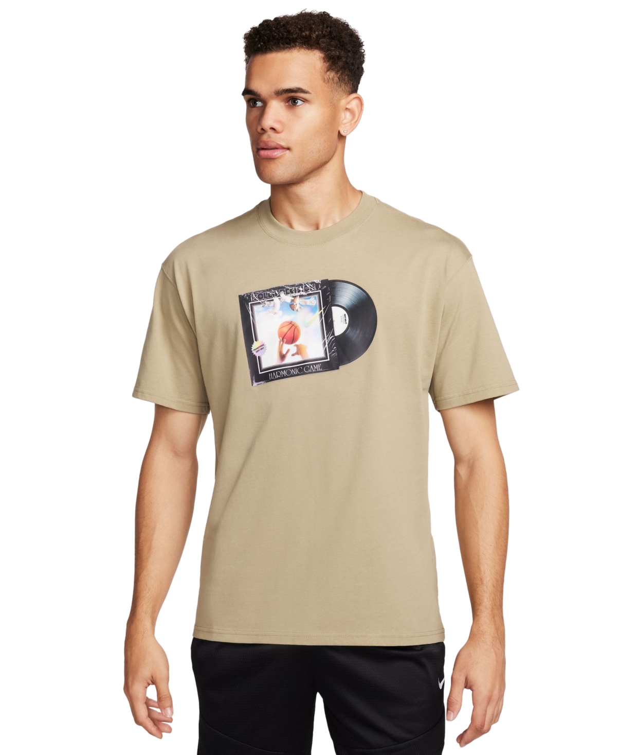 Nike Men's Max90 Basketball T-shirt In Brown