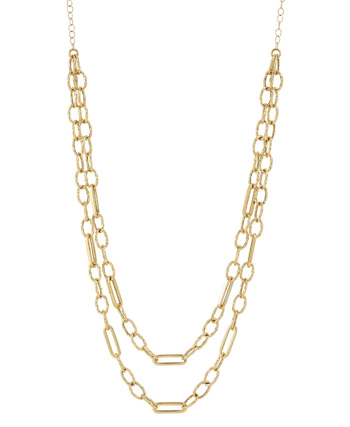 Macys layered necklace sale