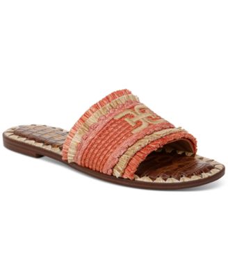 Sam Edelman Georgia Raffia Slide Sandals Macy s