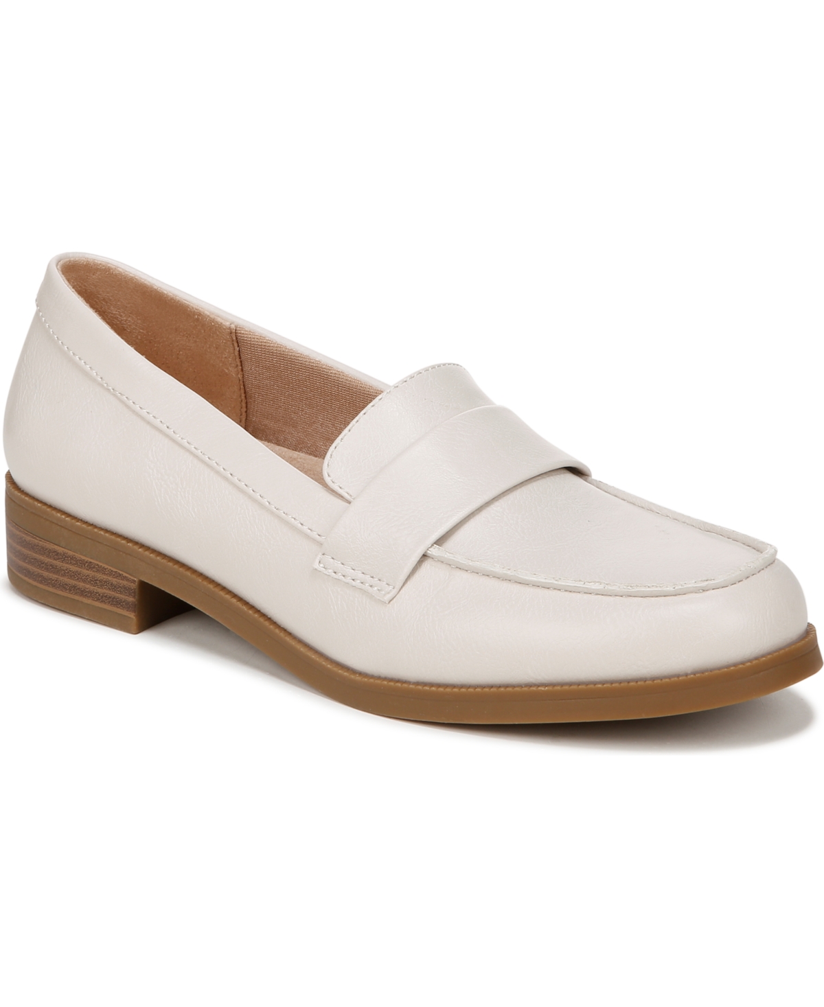 Shop Lifestride Women's Sonoma 2 Slip On Loafers In Bone White Faux Leather