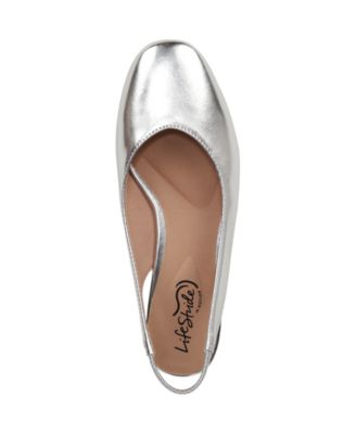 Women's Claire Square Toe Slingback Flats