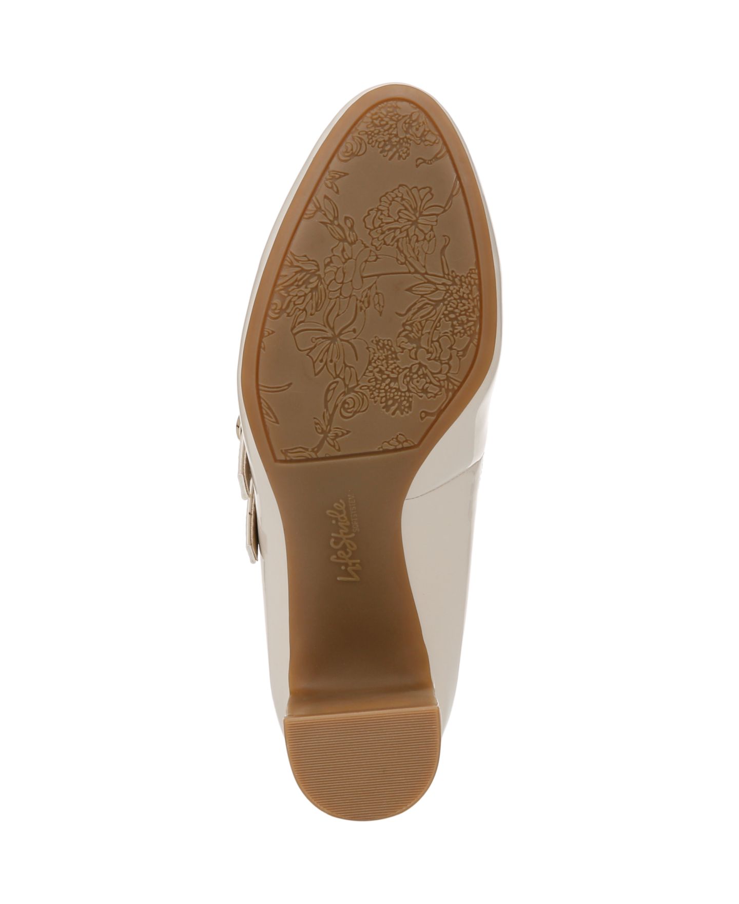 Женские туфли LifeStride True Mary Jane Pumps, цвет: Миндальное молоко искусственная лаковая кожа — фото 5