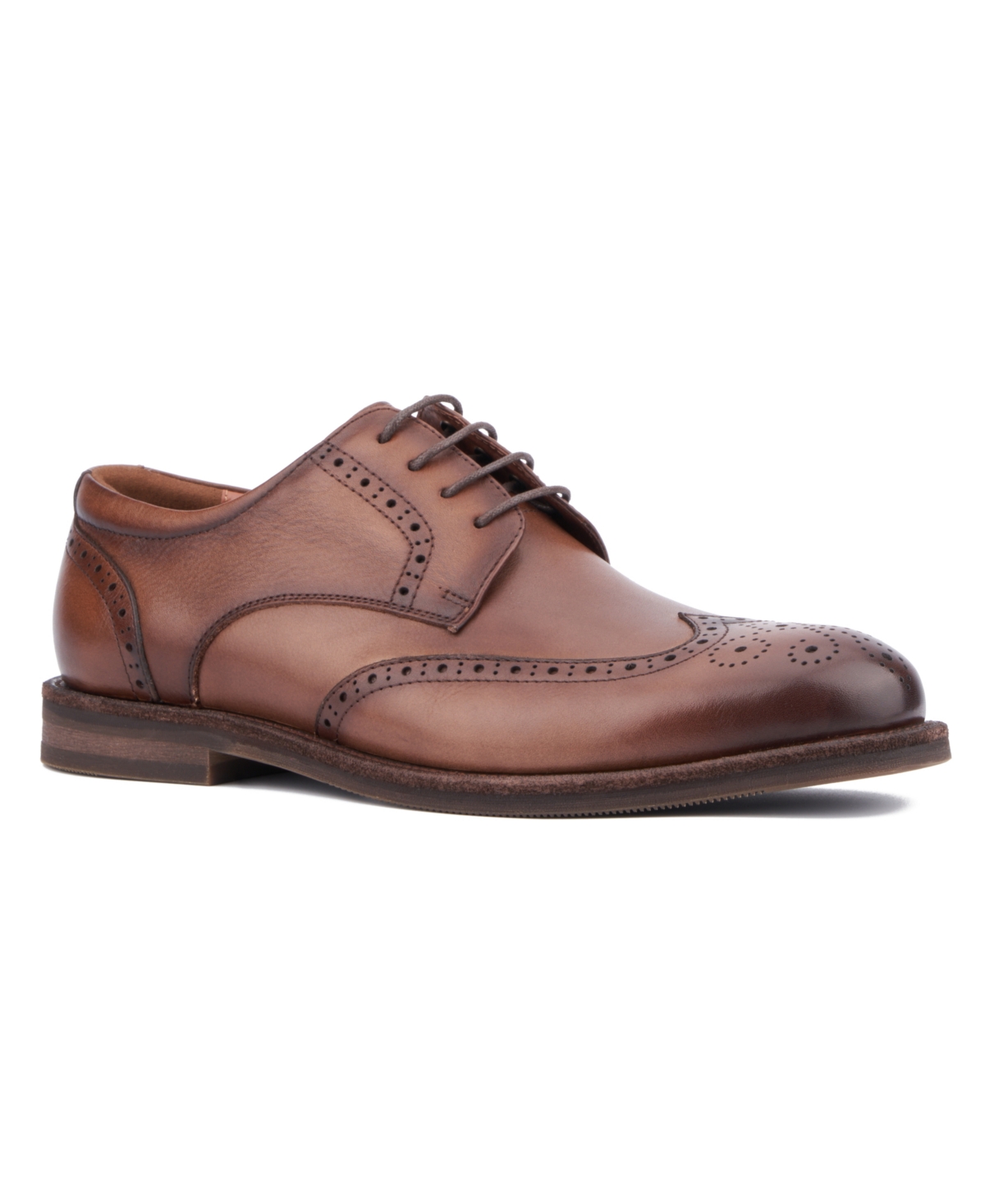 Shop Vintage Foundry Co Men's Irwin Dress Oxford Shoes In Brown