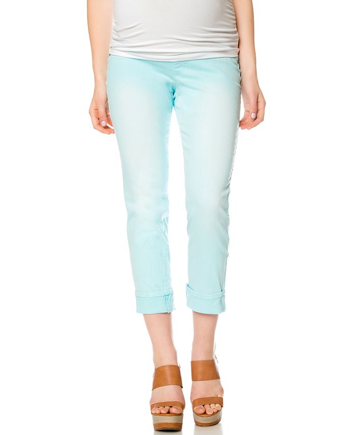 Motherhood Maternity Solid Capri Pants Macy's