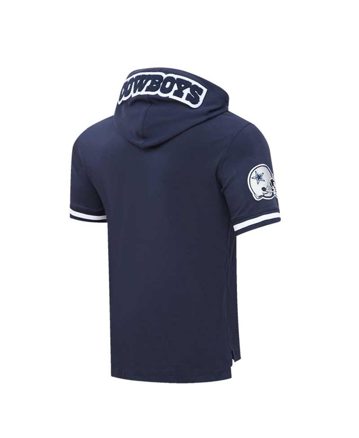 PRO STANDARD MEN'S PRO STANDARD MICAH PARSONS NAVY DALLAS COWBOYS PLAYER NAME AND NUMBER HOODIE T-SHIRT 