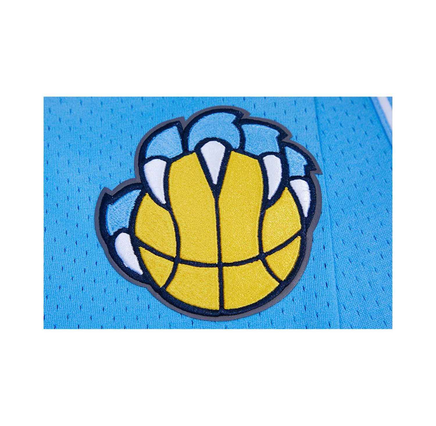 Men's Ja Morant Blue Memphis Grizzlies Capsule Player Baseball Button-Up Shirt