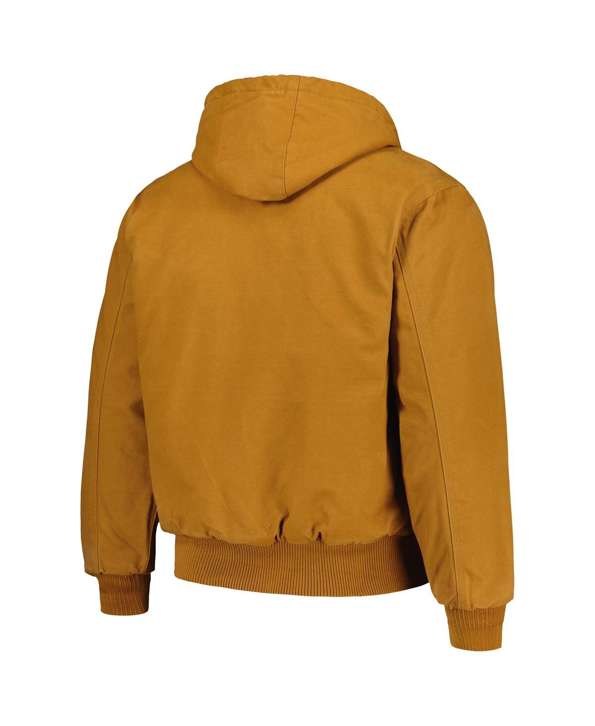 Men's DunbrookeSan Francisco Giants Dakota Work Full-Zip Hoodie Jacket - Brown