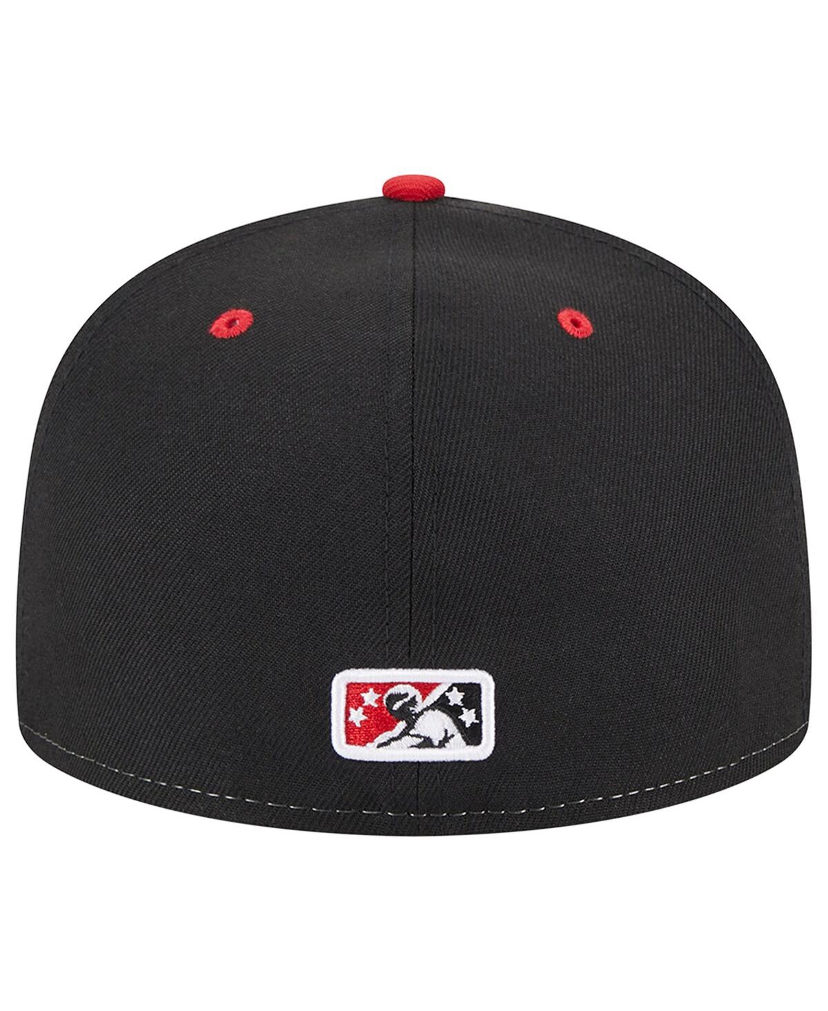 Men's New EraFayetteville Woodpeckers Theme Nights 1970s 59FIFTY Fitted Hat - White