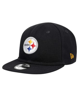 Infant Boys and Girls New Era Black Pittsburgh Steelers My 1st 9FIFTY ...