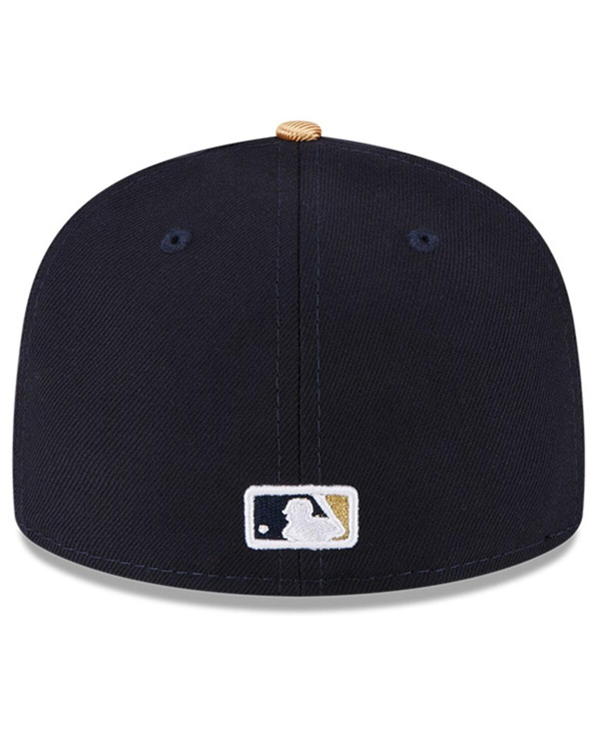 Men's New EraHouston Astros 2023 Gold Collection 59FIFTY Fitted Hat - Navy