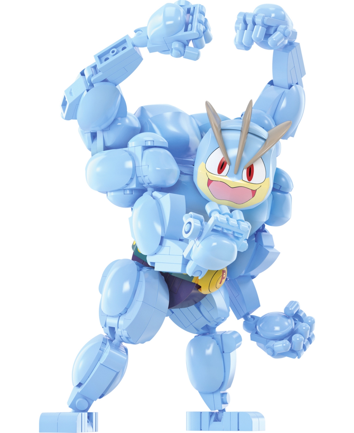 Shop Pokémon Machamp Building Toy Kit 399 Pieces With 1 Poseable Figure For Kids In Multicolor