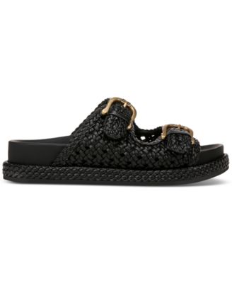 【Sam Edelman】◆Reid Buckle Slide Footbed Sandal◆BLACK◆ Reid Buckle Slide Footbed Sandal | Sam Edelman | ReLove