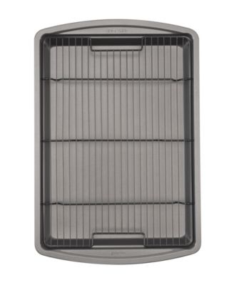 Good Cook Everyday Nonstick Steel Crispy Baking Set with Baking Sheet and Wire Rack, 15" x 10.5"