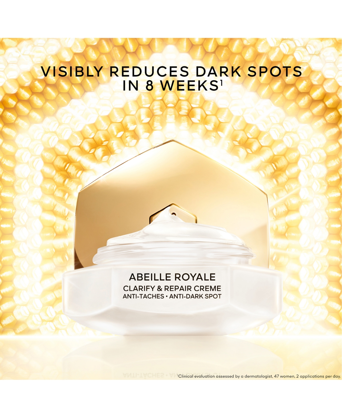 Guerlain Abeille Royale Anti Dark Spot Cream The Refill, 1.6 Oz. In Ab,roy 24 Bright,cr 50ml Jar Refill