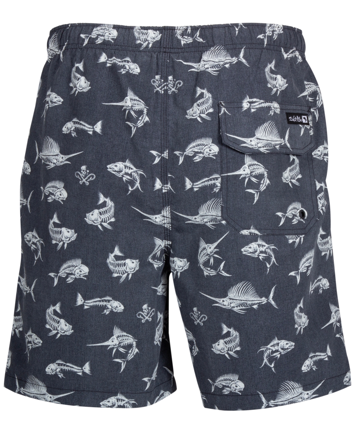 Salt Life Men's Fish N' Bones Board Shorts