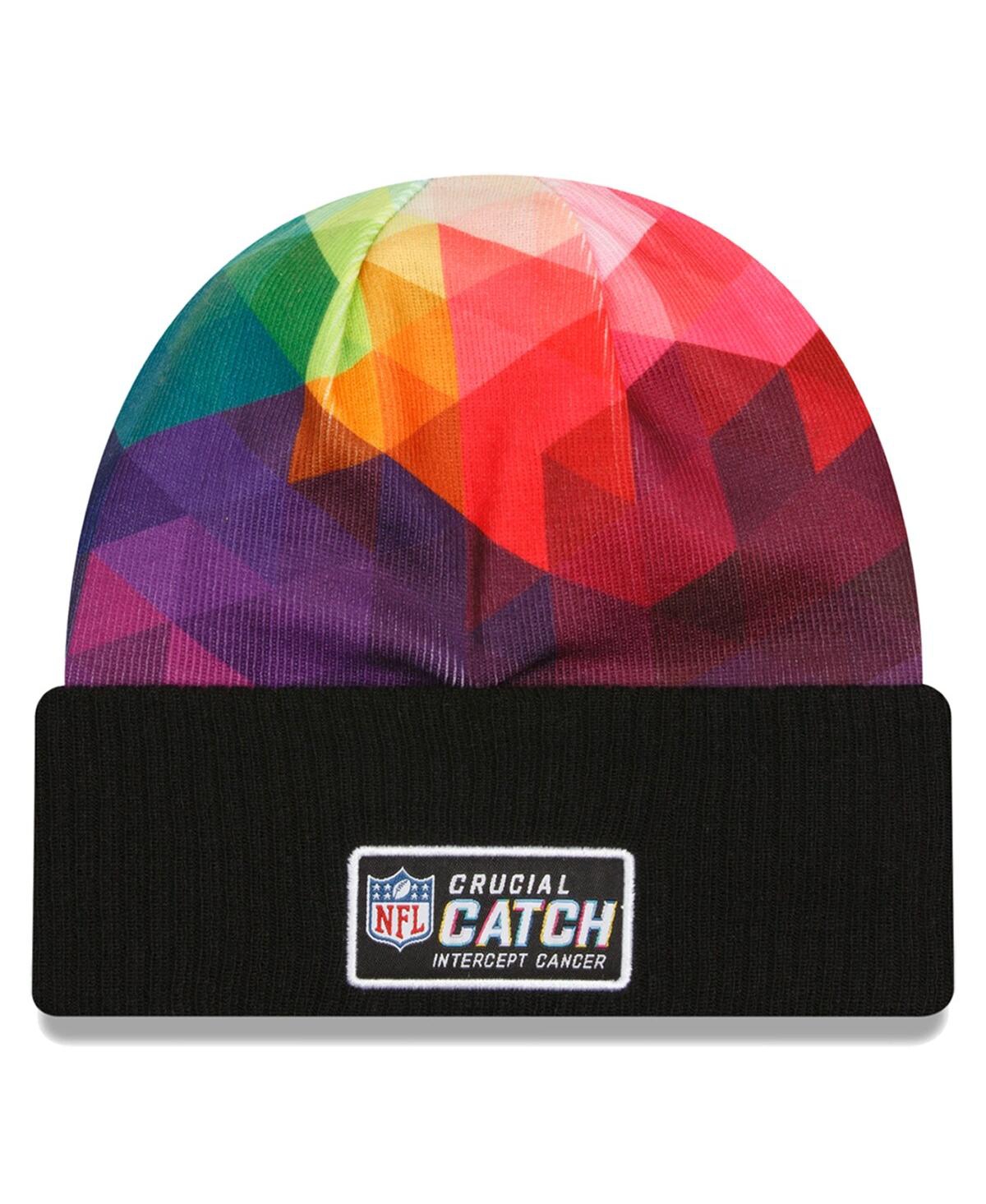 Men's New EraGreen Bay Packers 2023 Nfl Crucial Catch Cuffed Knit Hat - Black