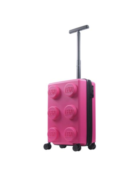 Чемодан FUL Lego Signature Brick 2X3 Trolley 22" Carry-on Luggage, цвет: Розовый