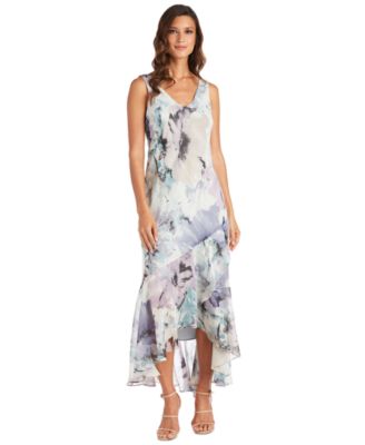 Women's Printed Sleeveless Midi Dress & Cropped Jacket