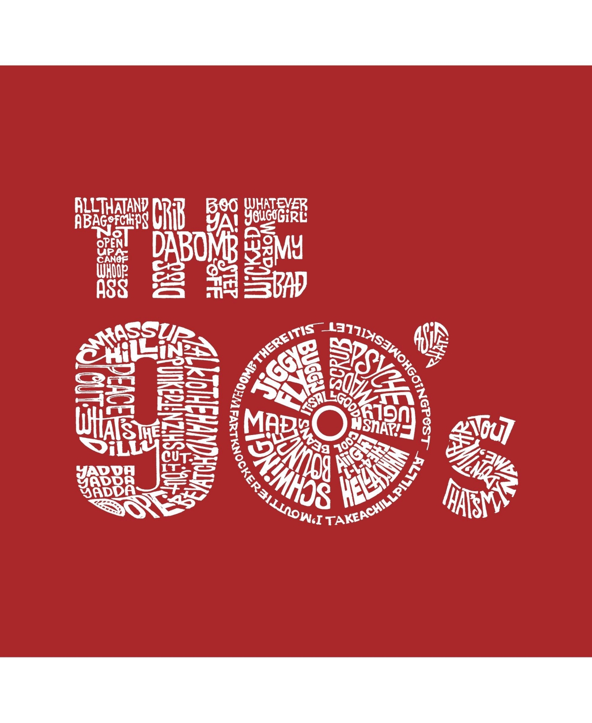 Boy's Word Art T-shirt - 90S