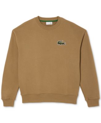 Lacoste - Men's Relaxed Fit French Terry Crewneck Logo Sweatshirt