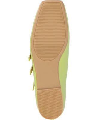 Women's Darlin Multi Strap Mary Jane Square Toe Flats