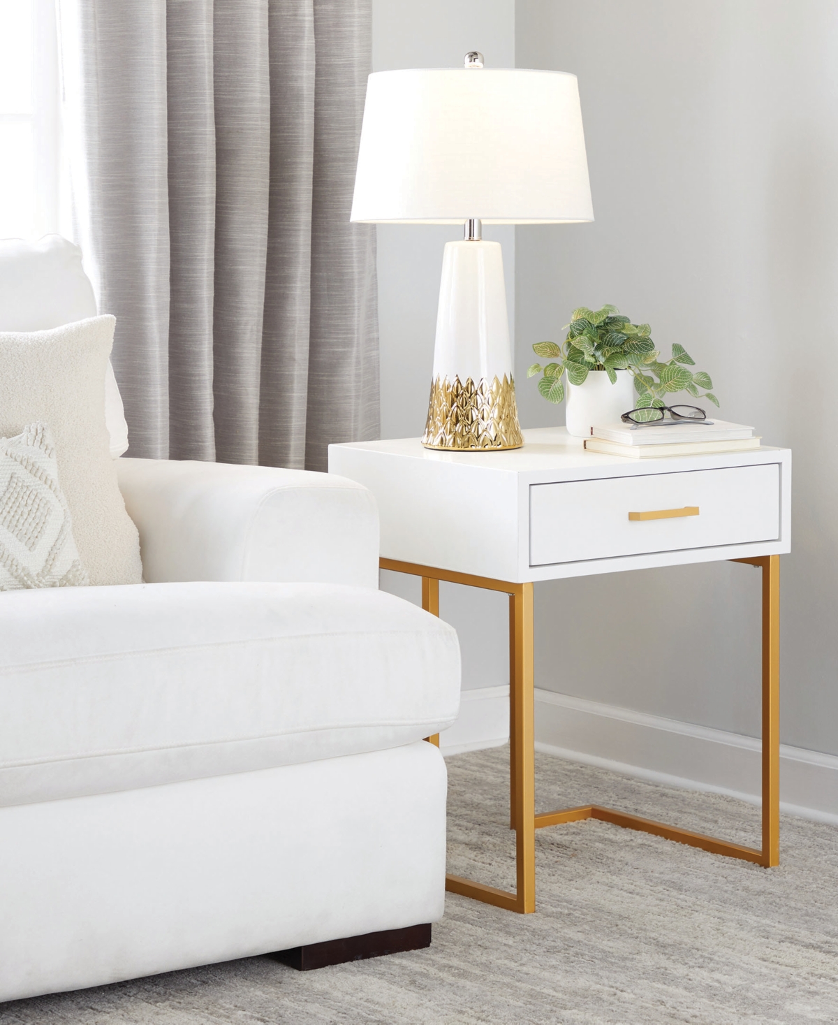Lumisource Penelope 22" Ceramic Table Lamp In Multi