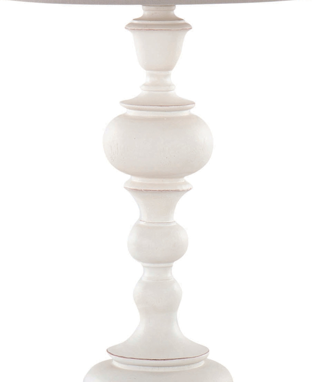 Lumisource Morocco 30" Polyresin Table Lamp In Off White,gray