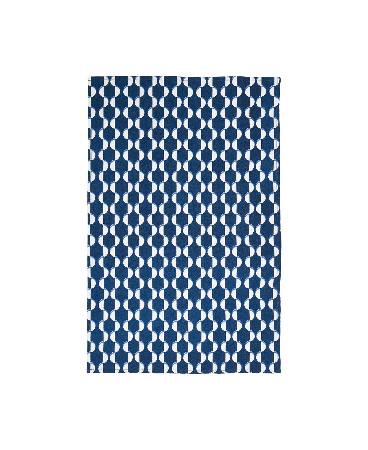 Wavy Dot Towel - Blue