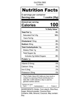 Classic and Chocolate Crunch Gluten Free Shortbread, 4 Pack