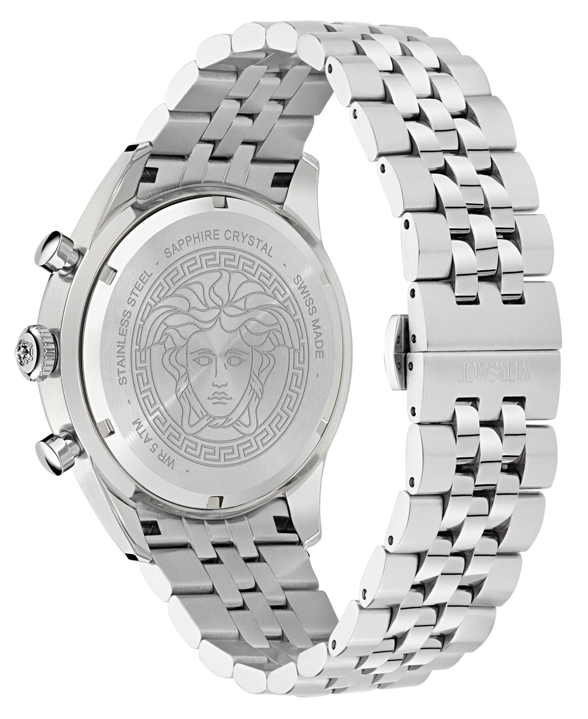 Versace Chrono Master 44mm In Stainless