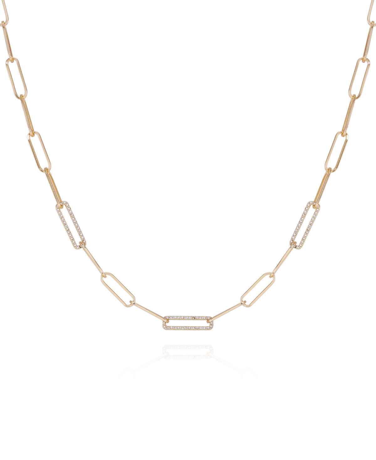 Shop Vince Camuto Gold-tone Chain Link Necklace, 18" + 2" Extender