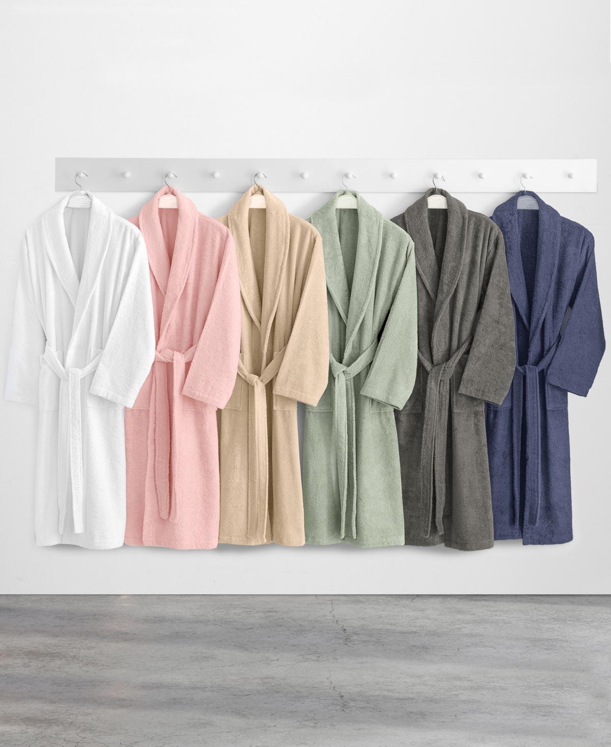 Linum Home Unisex 100% Turkish Cotton Terry Bath Robe