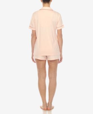 Women's 2 Pc. Short Sleeve Pajama Set