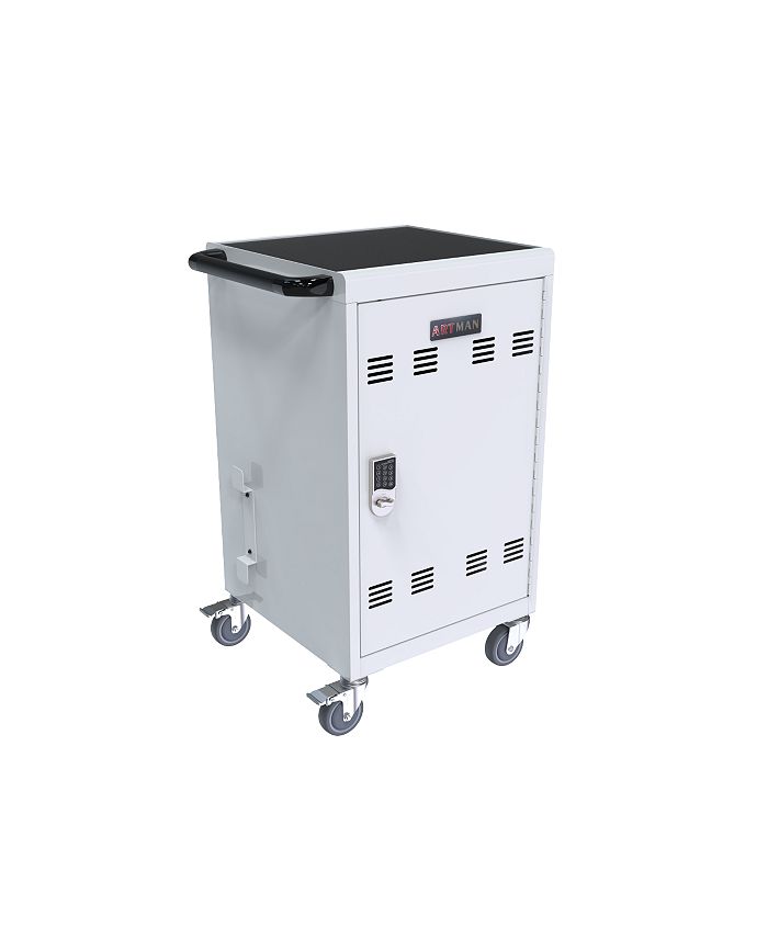 Simplie Fun Mobile Charging Cart And For Tablets Laptops 30