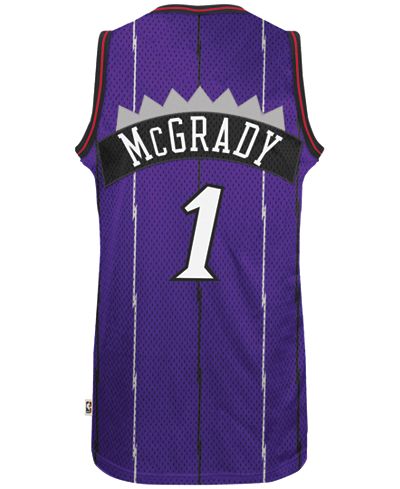 adidas Men's Tracy McGrady Toronto Raptors Swingman Jersey - Sports Fan ...