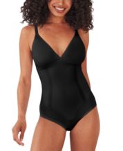 Bali Women's Ultra-Light Firm Tummy-Control Sheer Lace Body Briefer DF6552  - Macy's