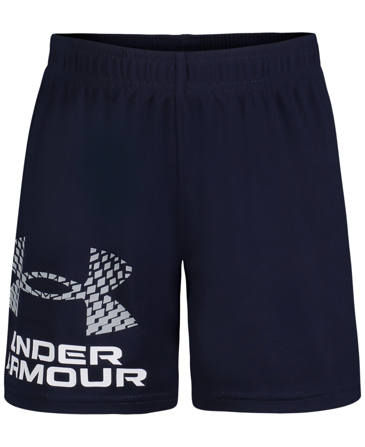 Under Armour Kids' Little Boys Prototype Logo Shorts In Midnight Navy