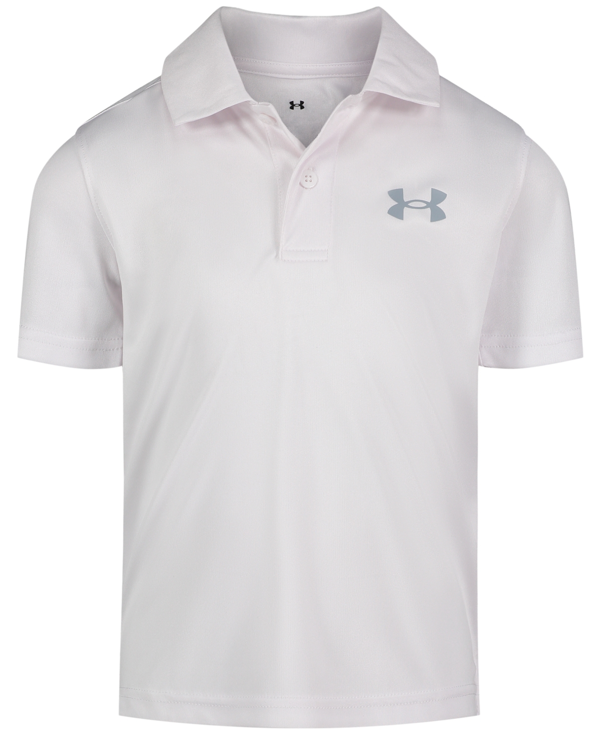 Under Armour Babies' Toddler Boys Matchplay Solid Polo Shirt In White