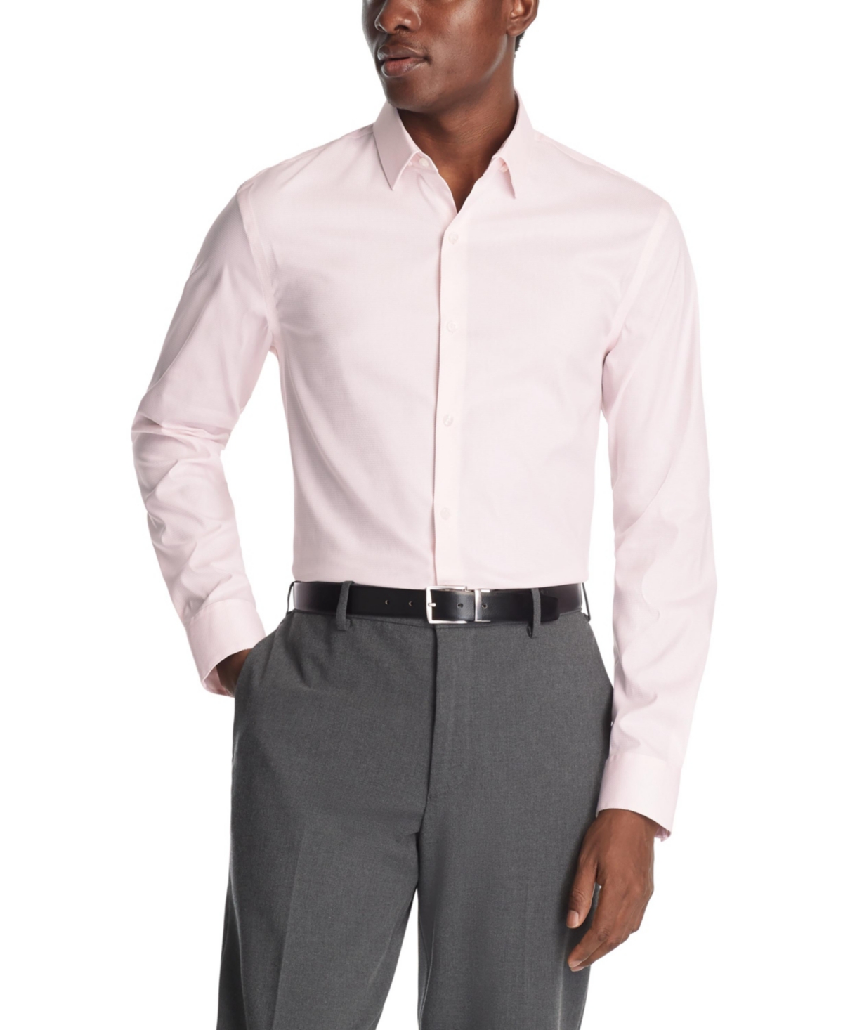 Men's Extra-Slim Fit Dress Shirt - Coral