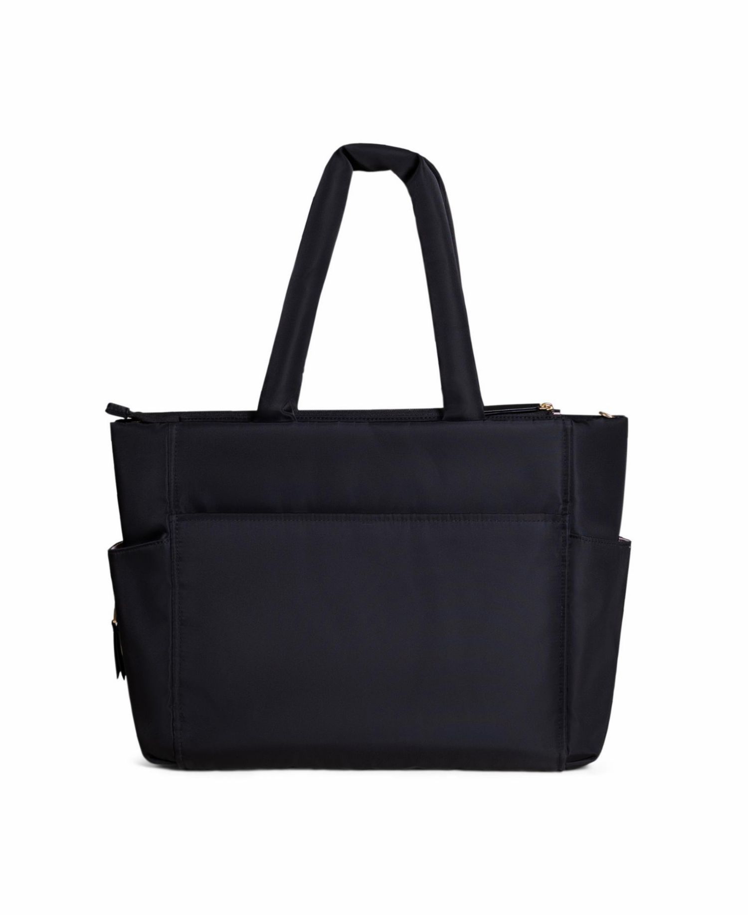Utility-Strap Tote Diaper Bag
