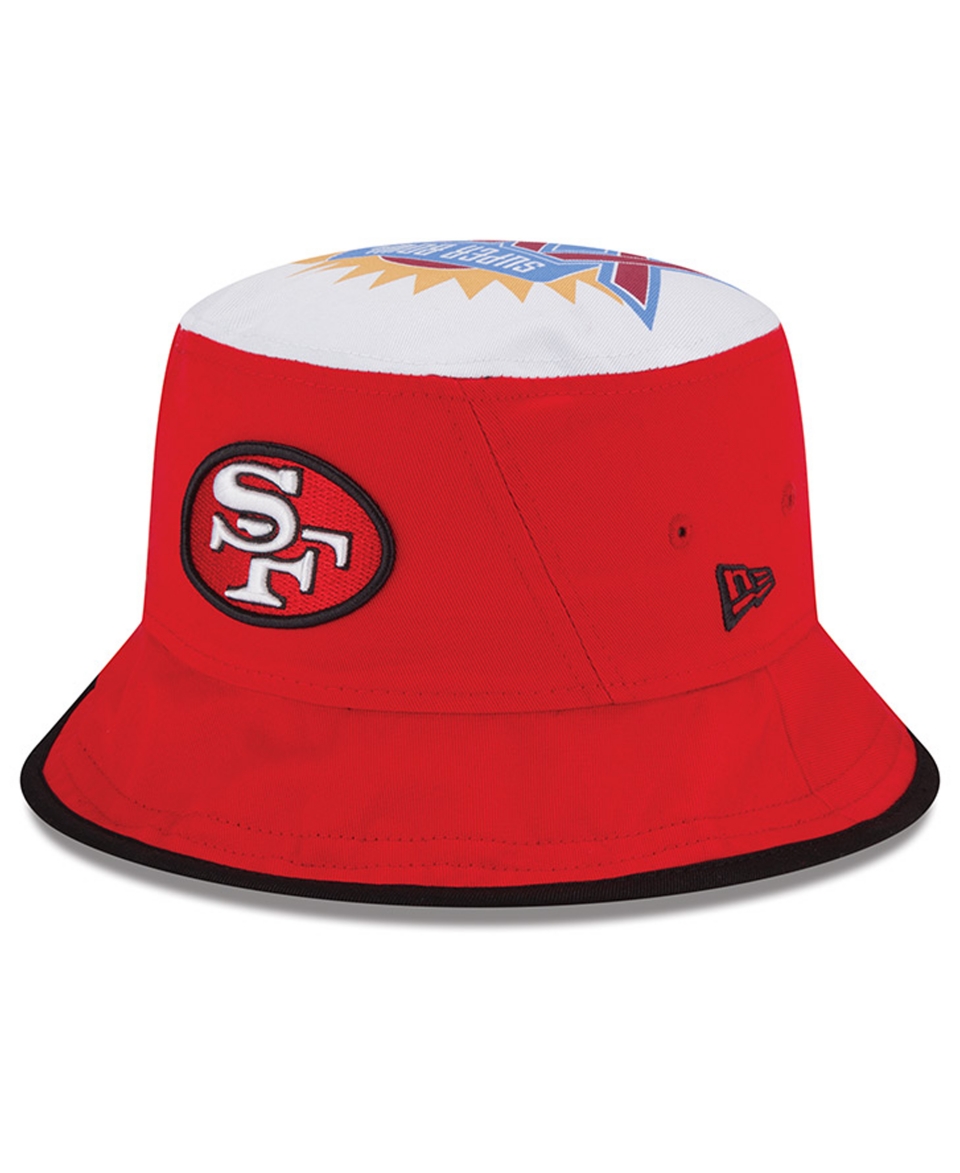 New Era San Francisco 49ers Traveler Bucket Hat   Sports Fan Shop By