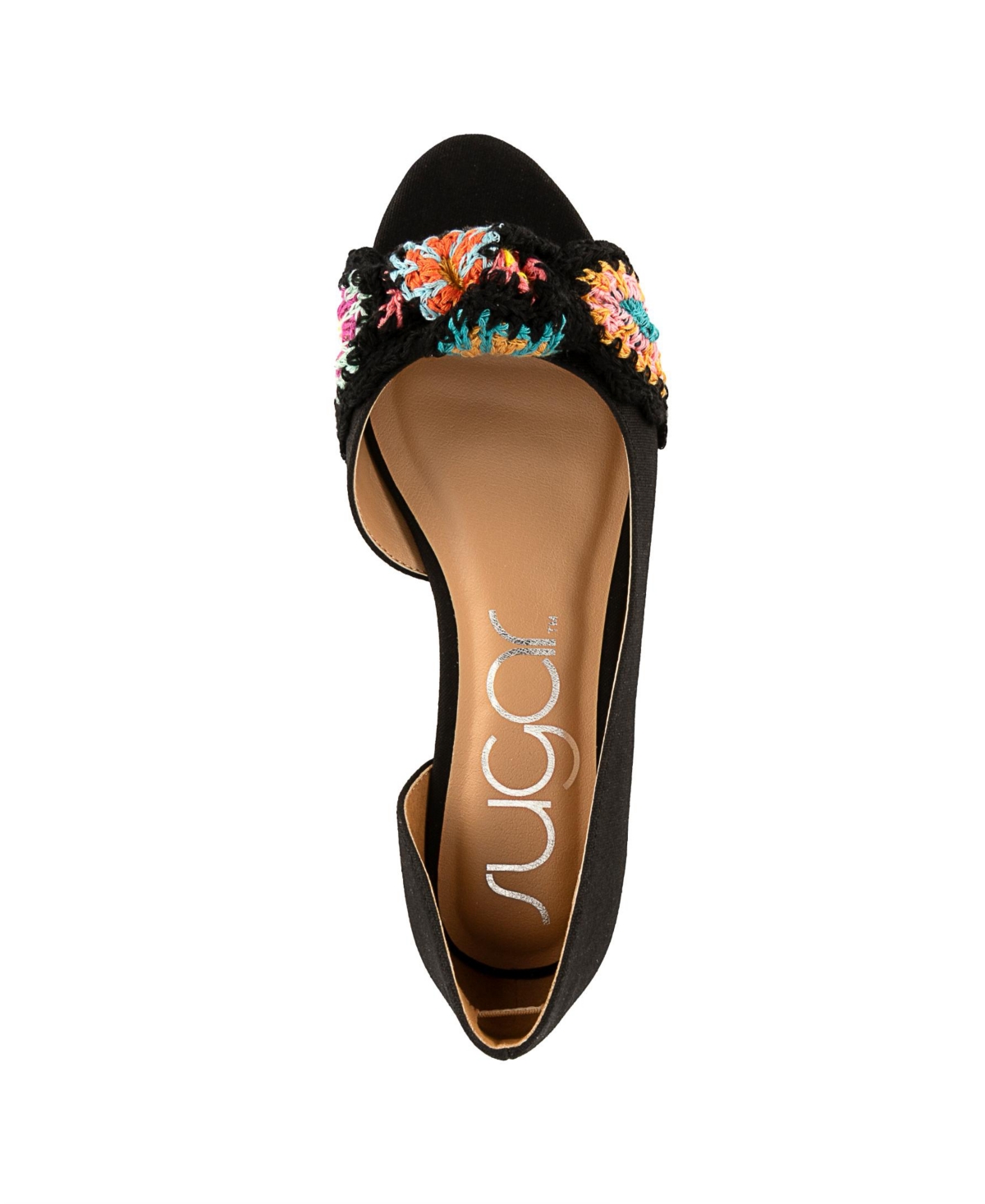 Sugar Women's Cabeza Crochet Flat Sandals