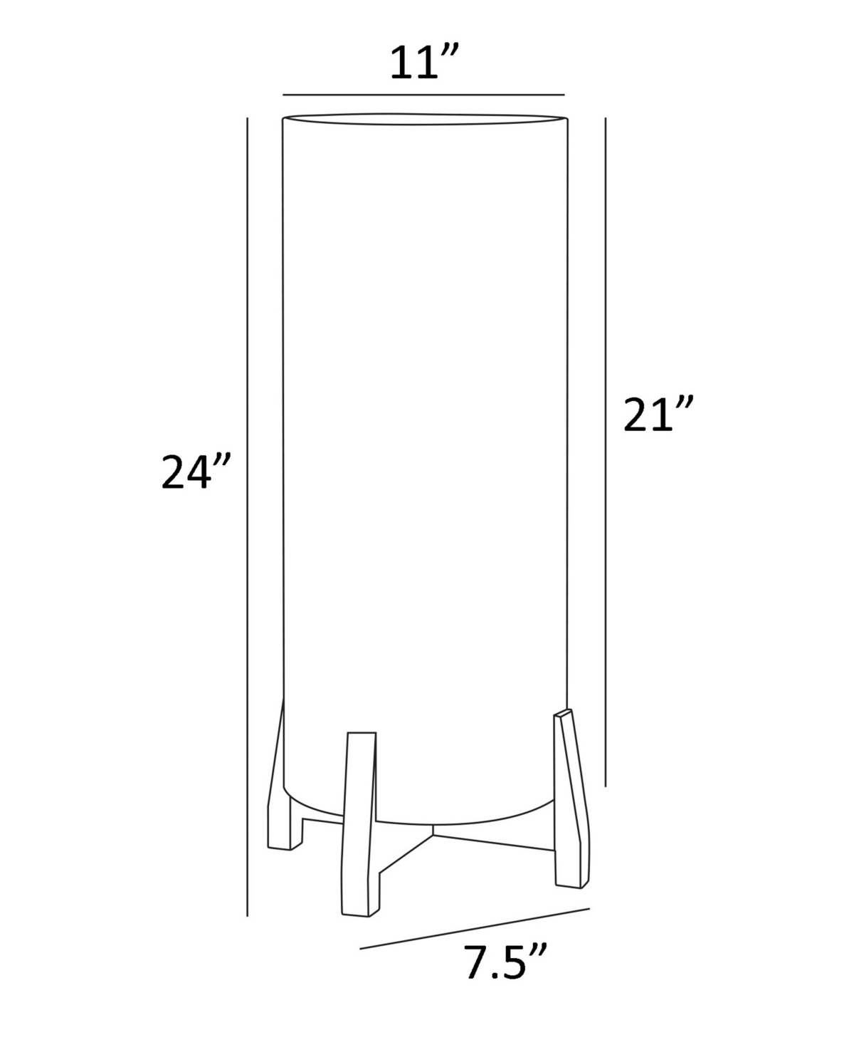 LITE SOURCE OUTDOOR CORDLESS CANYON TABLE LAMP 