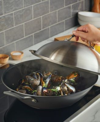 A1 Series Aluminum Nonstick with Scratch Defense 14" Wok